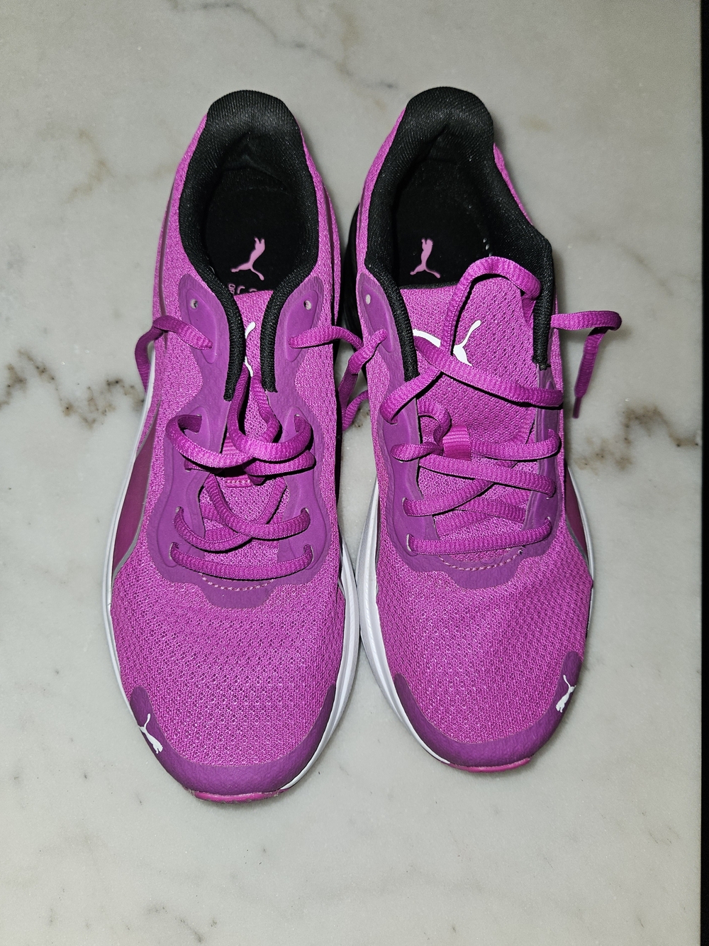 Puma Women's Mesh Lace-Up Athletic Sneakers Soft Foam
